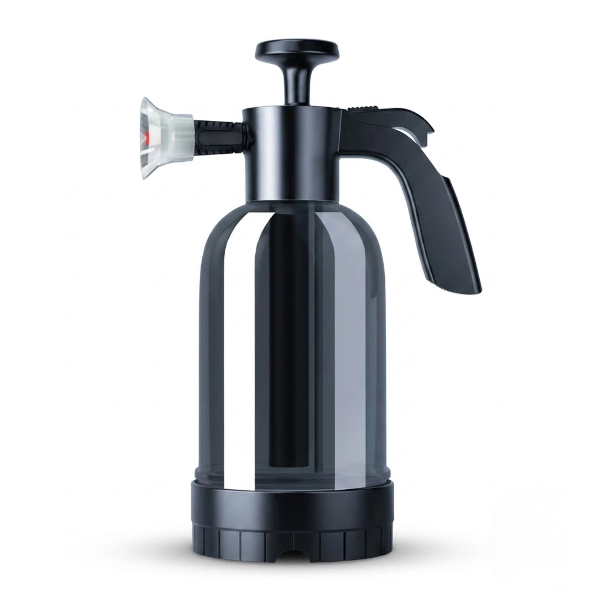 Portable 2 litre hand pump foam cannon pressure sprayer with fan nozzle for car washing
