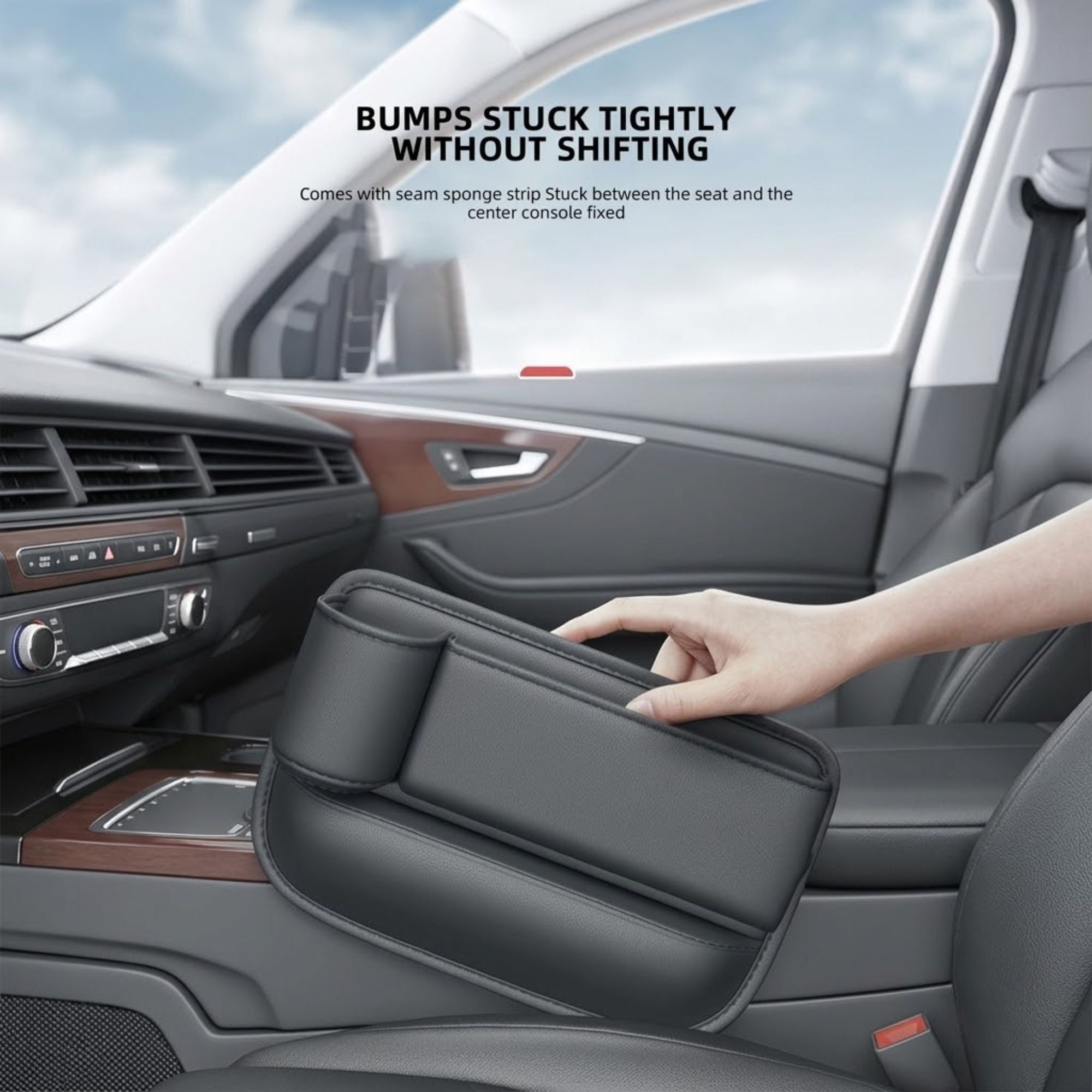 Leather Seat Gap Organiser