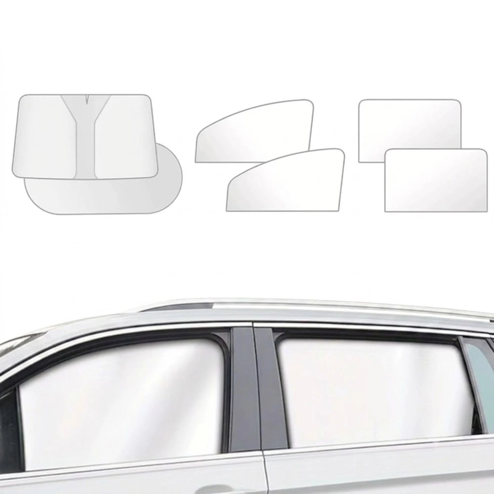 Magnetic Blackout Car Sunshade