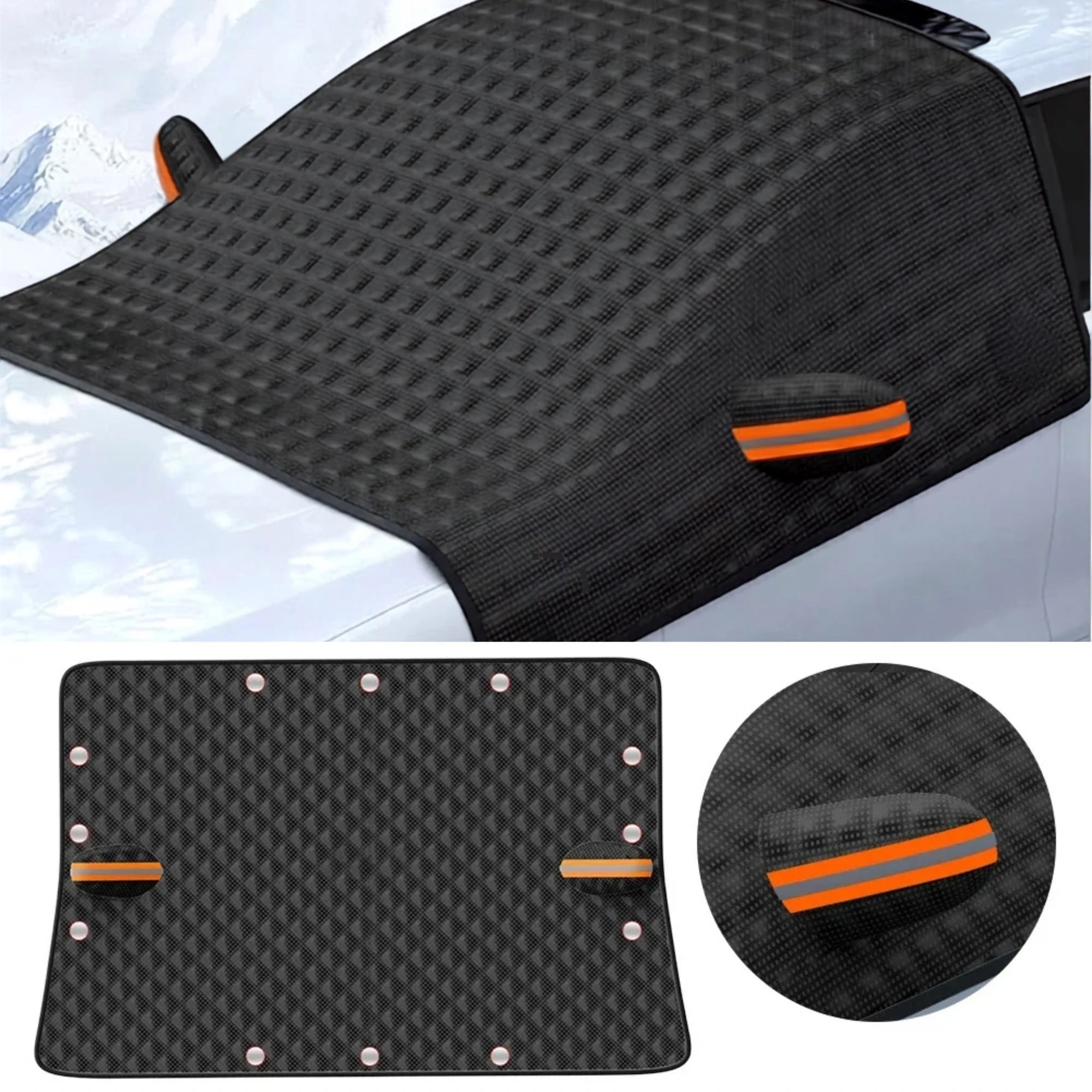 Magnetic Windshield Snow Cover