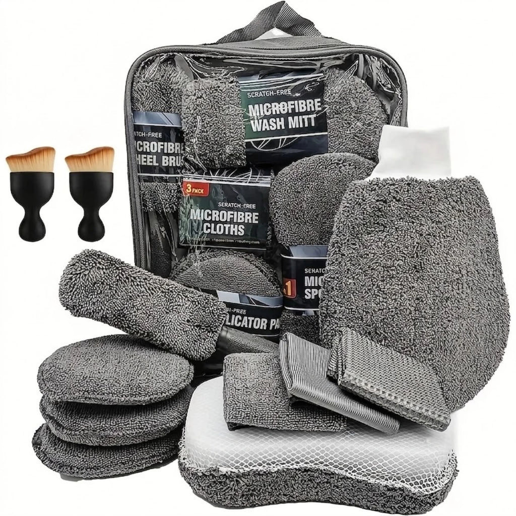 Microfibre Car Cleaning Kit