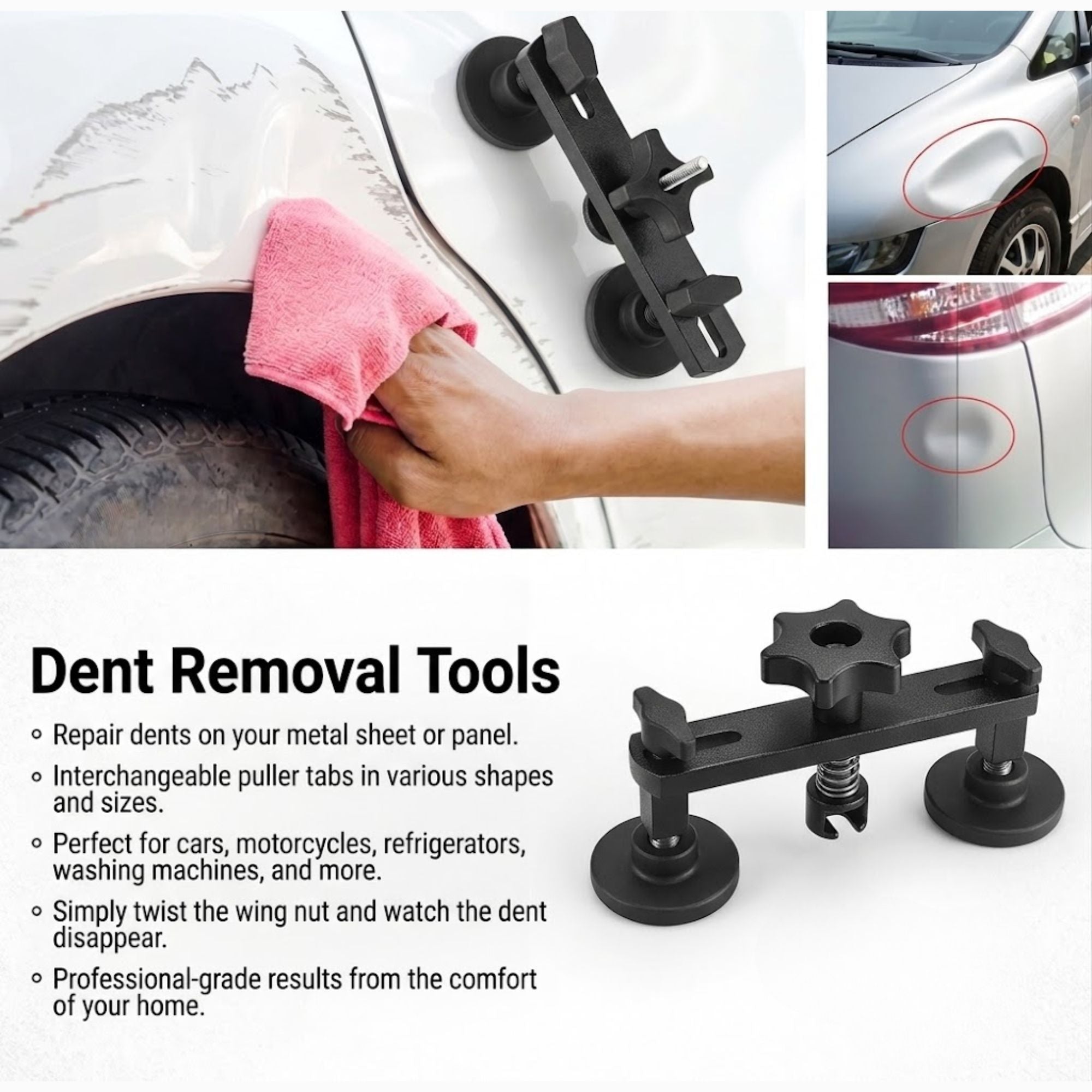Paintless Dent Puller Kit