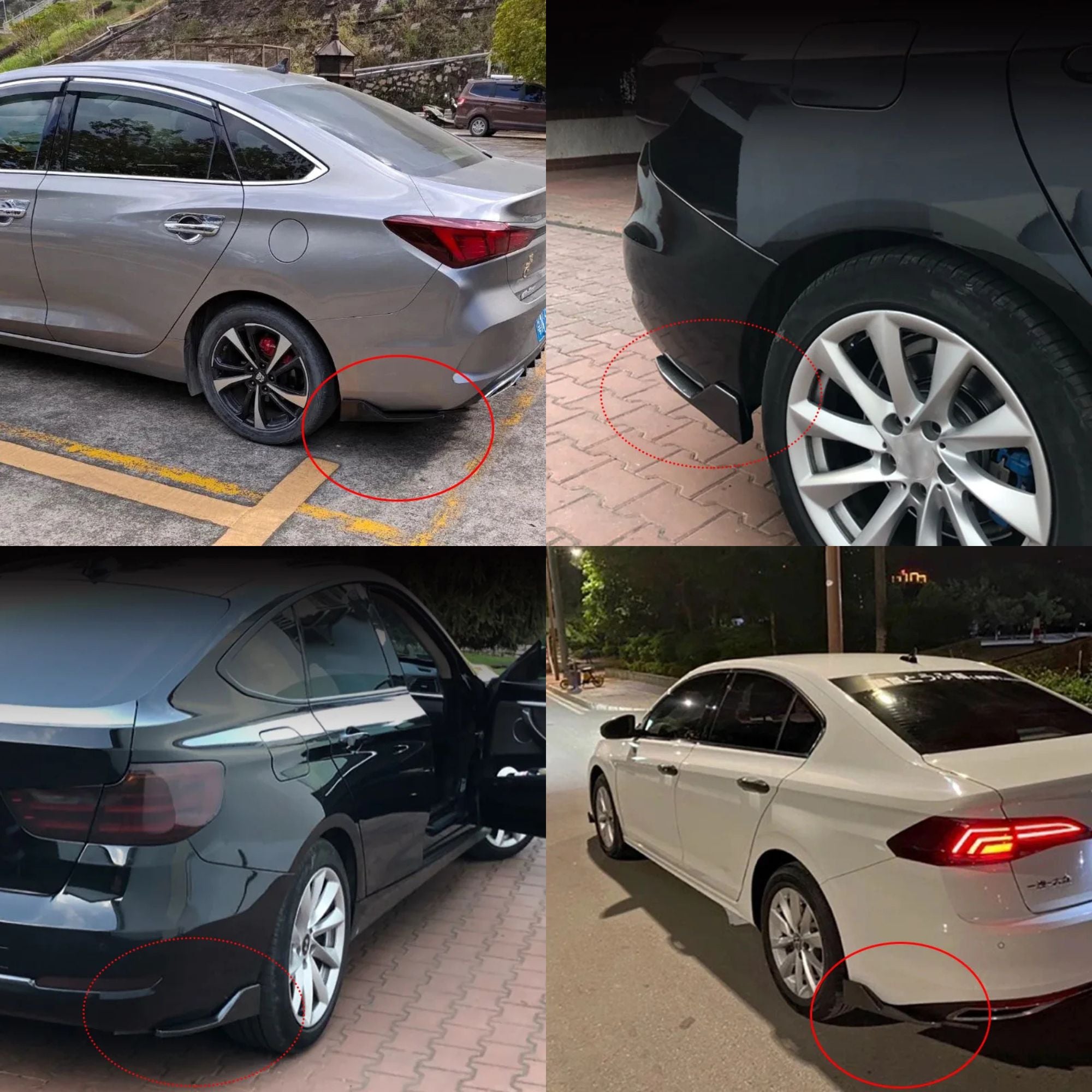 Rear Bumper Corner Guards