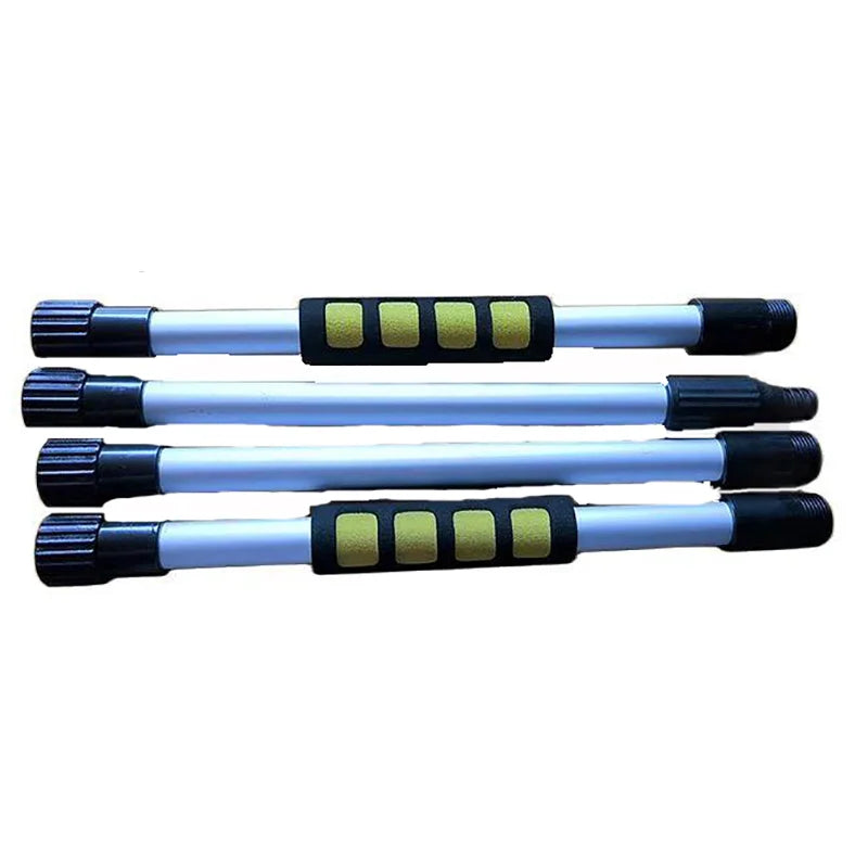 Four Telescopic Wash Brush extendable poles shown bundled together on a white background