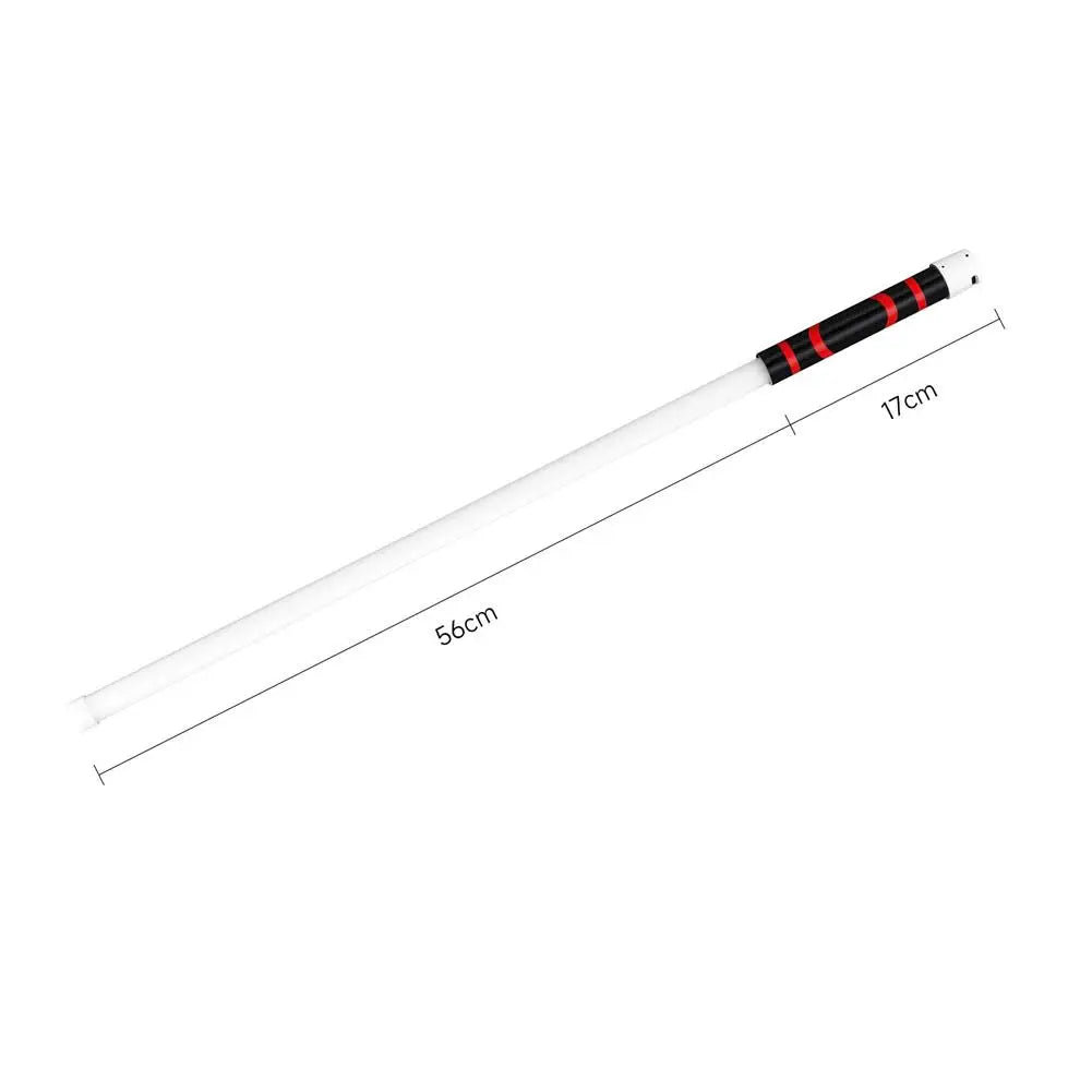Flexible LED Work Light straight silicone strip on white background