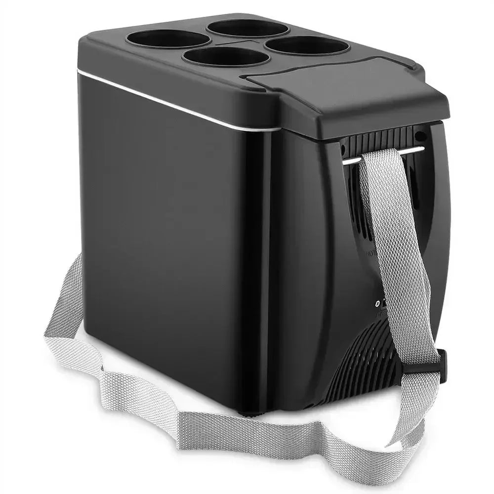 12V Portable Car Fridge dimensions diagram showing 20.5cm width and 25.5cm height