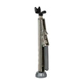 Motorcycle Ratchet Lift Stand folding metal stand with black paddle handle and grey rubber base