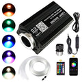 Fibre Optic Star Headliner light engine with fibre optic strands, colour options, remote control, car charger and app control