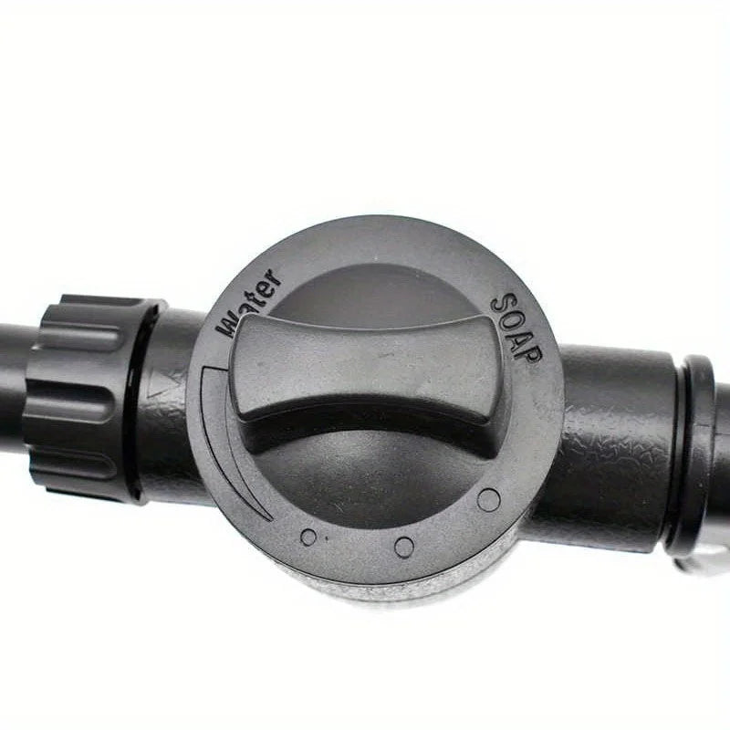 Long-Reach Foam Wash Lance close-up of the water and soap selector dial