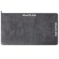 Flat lay of microfibre car drying towel, dimensions 90cm by 60cm