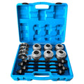 Bush Removal Tool Kit 28 piece press and pull sleeve set in a blue carry case colour option