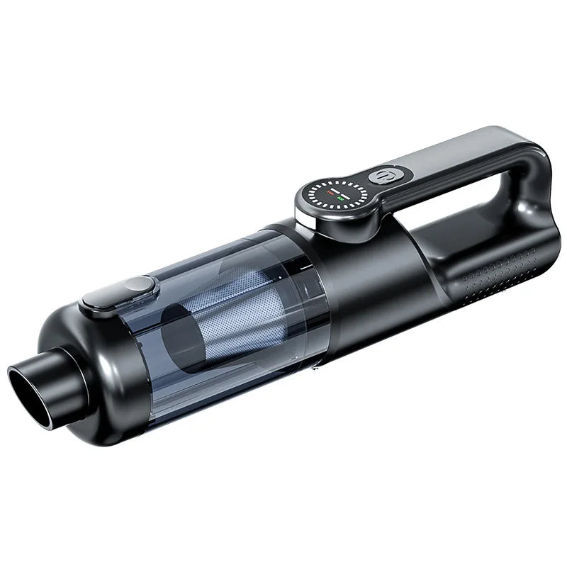 Cordless Handheld Car Vacuum Cleaner on White Background