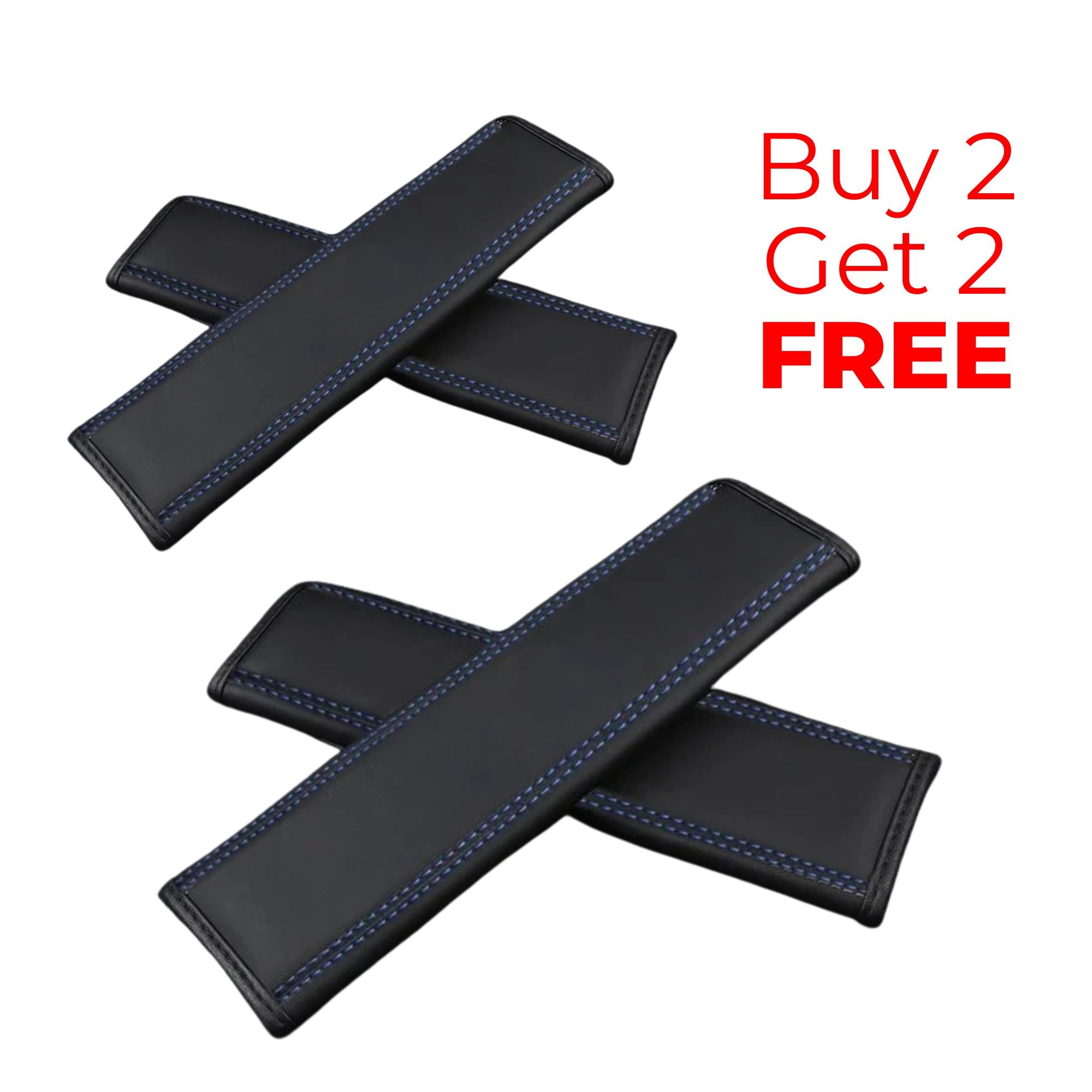 Leather Seat Belt Covers