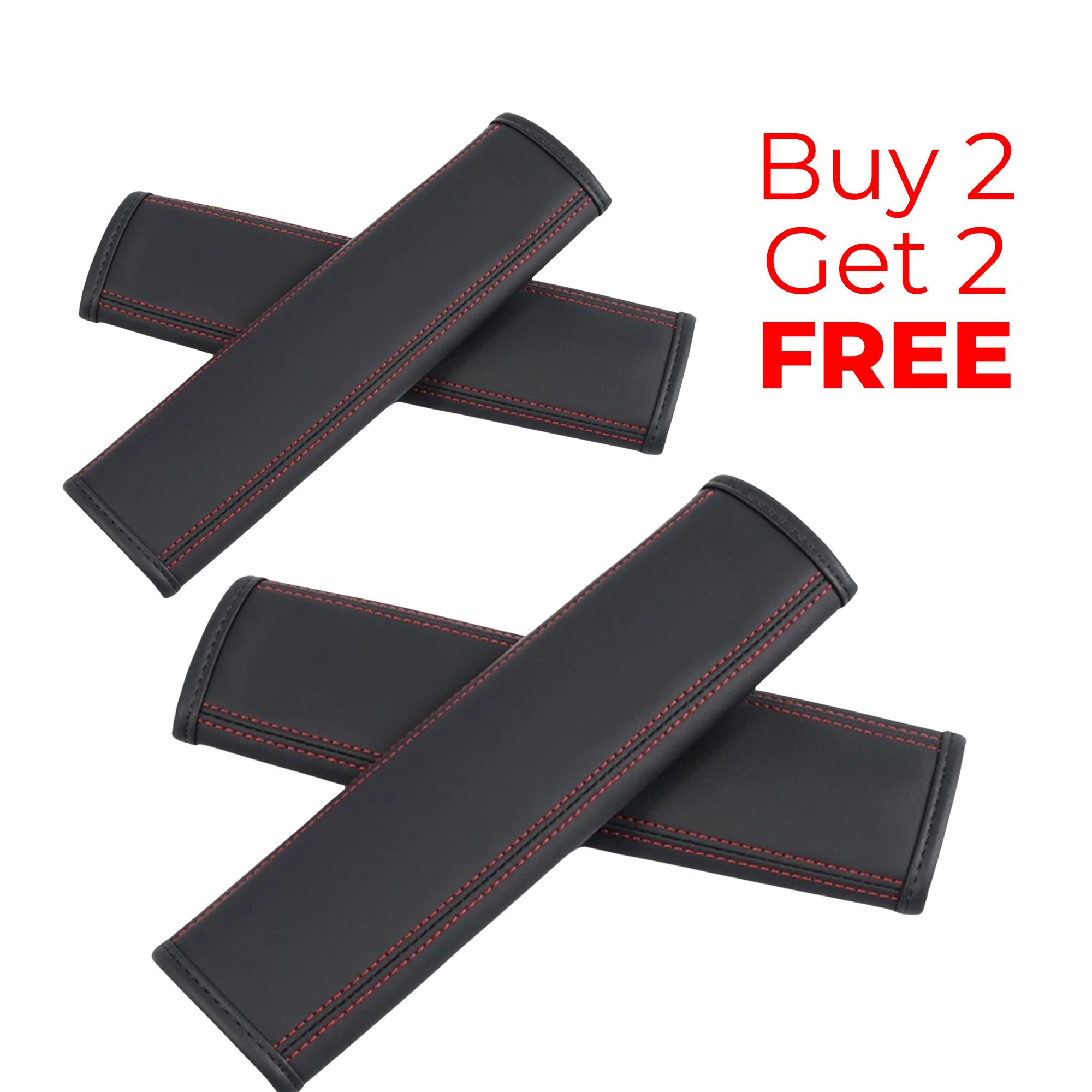 Leather Seat Belt Covers
