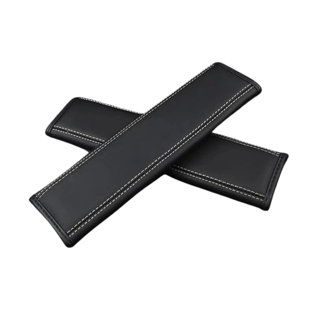 Leather Seat Belt Covers